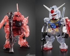 The FW Gundam Converge Ver. GFT Limited Color set comes to