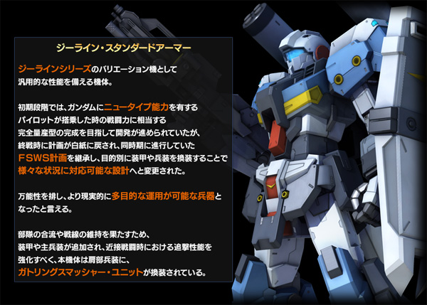 Ps3 バトルオペレーション 本日より ジーライン スタンダードアーマー 設計図ドロップキャンペーン開催 Gundam Info